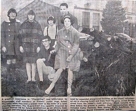 History of Walla Walla Public Schools: Pioneer Junior High ~ 1950's-1960's