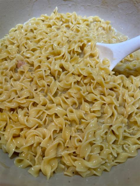 CREAMY CAFETERIA NOODLES | Recipe in 2024 | Pasta side dishes, Egg ...