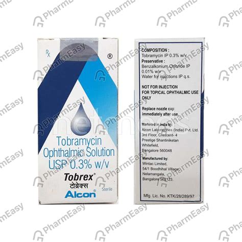 Tobradex Eye Drops 5ml: Uses, Side Effects, Price & Dosage | PharmEasy