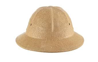 Buy DPC Global Trends Men's Fine Twisted Toyo Pith Helmet, Tan, One ...