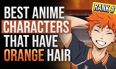 Orange Haired Anime Character