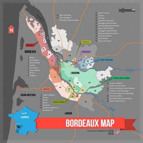 Learn about bordeaux wine region map – Artofit