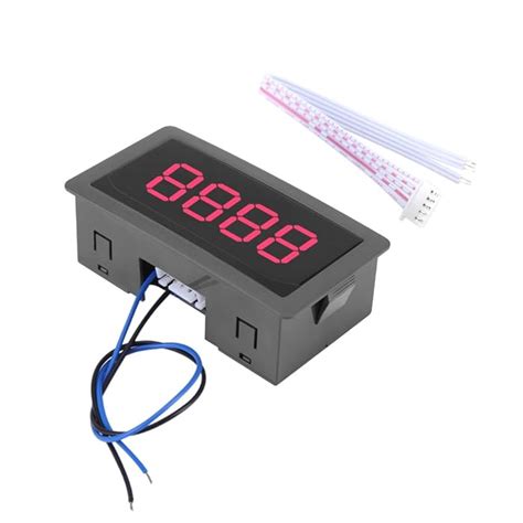 Buy Hilitand Position Counter, DC 8-24V, 4-Digit LED Digital Display 0 ...