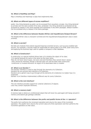 Map Tutorial in Java Interview Quetion 的图像结果