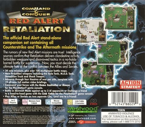 [ps1]命令与征服 红色警报 复仇-Command & Conquer: Red Alert - Retaliation | 游戏下载 | 游戏封面