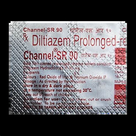 CHANNEL SR 90MG CAPSULE 10'S Price, Uses, Side Effects & Substitutes ...