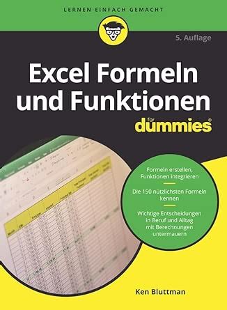 Buy Excel Formeln und Funktionen fur Dummies 5e Book Online at Low ...