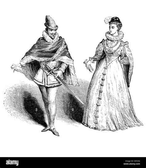 Navarre sixteenth century costume costumes clothing clothes wardrobe ...