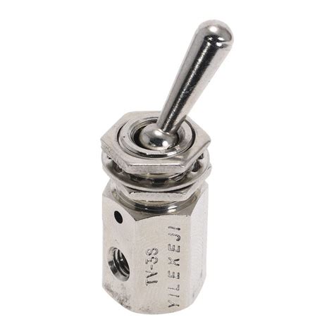 GalaxyElec Buy 2-Way Air Pneumatic Toggle Valve TV-3S at Ubuy India