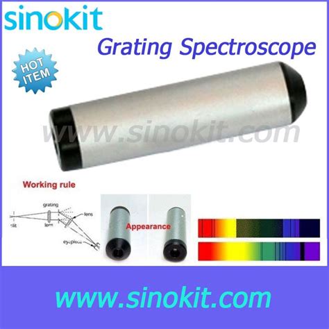 Image result for Diffraction Grating Spectroscope