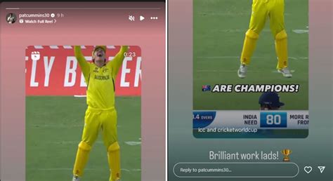 “Brilliant work lads!” – Pat Cummins reacts to Australia’s 2024 U19 ...