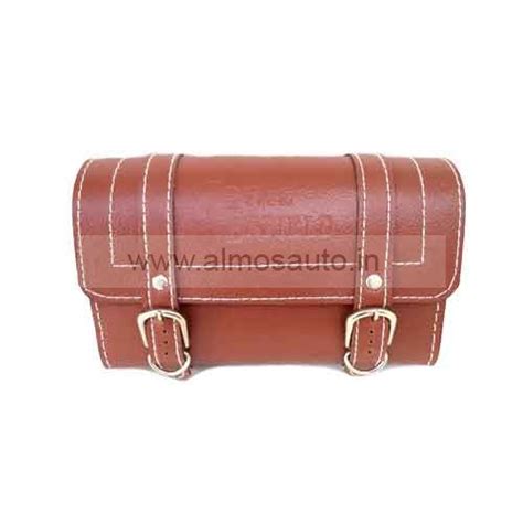 Royal Enfield Motorcycle Brown Square Tool Bag – Almos Auto