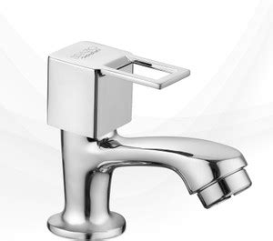 Spazio SmartBuy Square Cut Brass Pillar Cock | Basin Tap | Pillar Taps ...