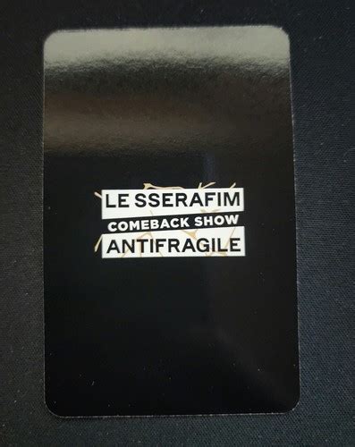 LE SSERAFIM CHAEWON Antifragile Olive Young POB | Ubuy India