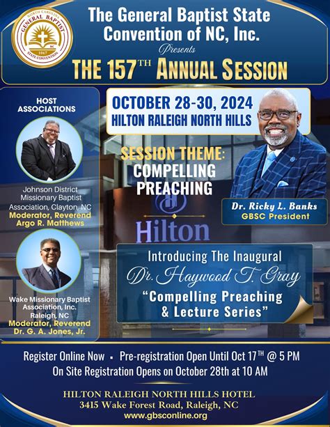 Annual Session 2024 - General Baptist State Convention of North ...