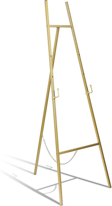 Near Me Gold Easel Stand For Wedding Sign, Lightweight Floor Or ...