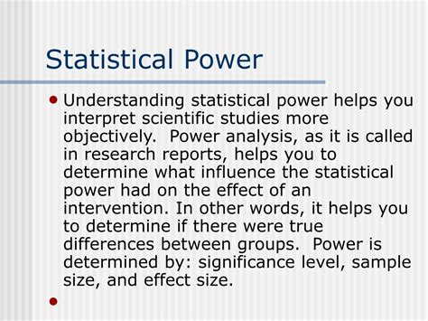 Image result for Statistical Power Explained
