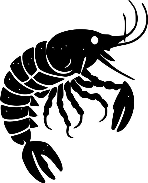 Crawfish Clip Art Black And White