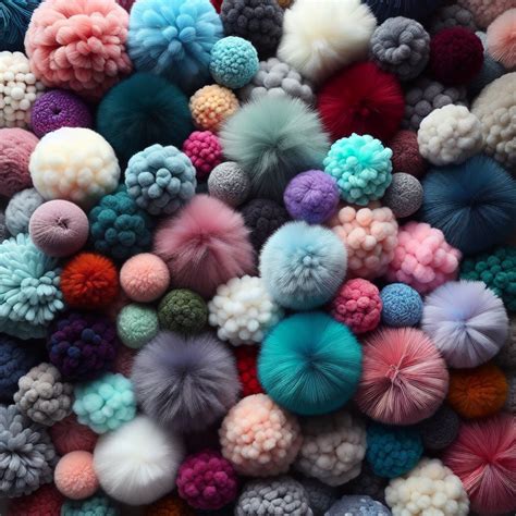 Types of Yarn Pom Poms