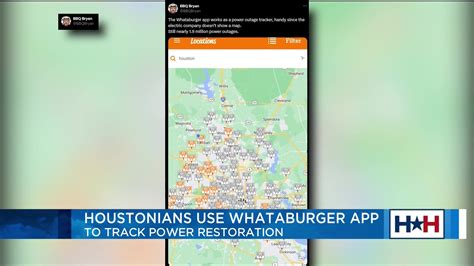 Houstonians use Whataburger app to track power outages – CW39 Houston