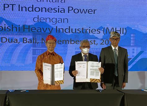 Mitsubishi Heavy Industries Kolaborasi dengan Indonesia Power Kaji Co ...