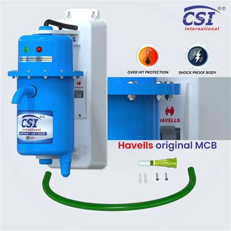 Electric Water Geyser - CSI INTERNATIONAL PORTABLE GEYSER Manufacturer ...