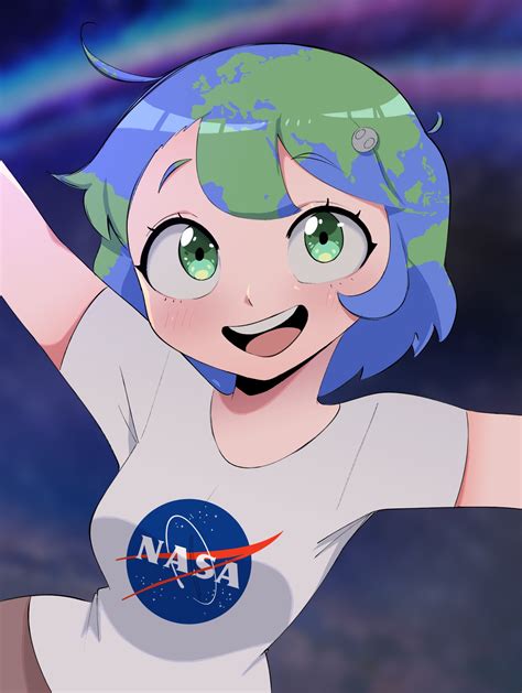 earth-chan (original) drawn by indiana_souf | Danbooru
