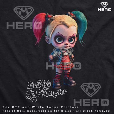 Daddys Little Monster Harley Quinn png Joker Harley Quinn In | Inspire ...