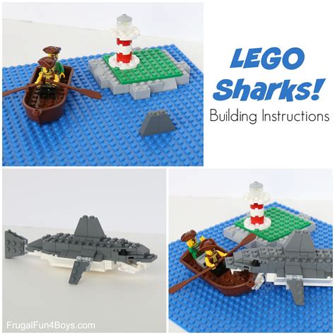 Image result for LEGO Shark Tutorial