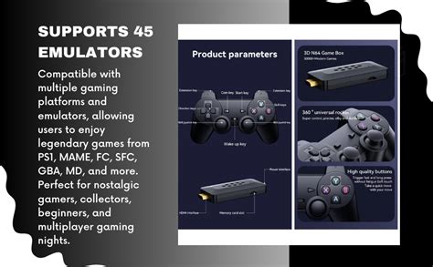 Buy Enfogo 𝟏𝟓-𝐘𝐞𝐚𝐫 𝐖𝐚𝐫𝐫𝐚𝐧𝐭𝐲 M33 2.4G Wireless Game Stick with 4K 3D TV ...