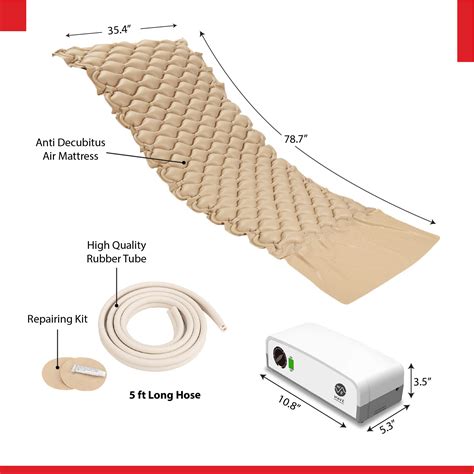 Wave Medical Premium Alternating Pressure Pad System - Mattress Pad ...