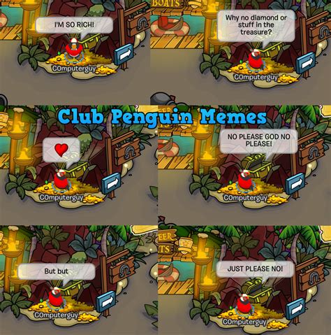 Top Club Penguin Memes Help I'm Burning Club Penguin Meme Sticker"
