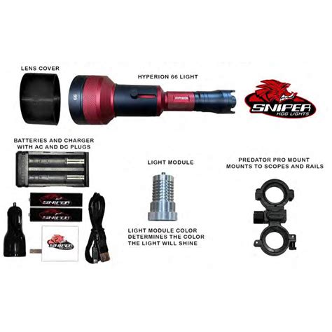 Sniper Hog Lights :: Hyperion 66 Gun Hunters Kit – Predator Exclusives