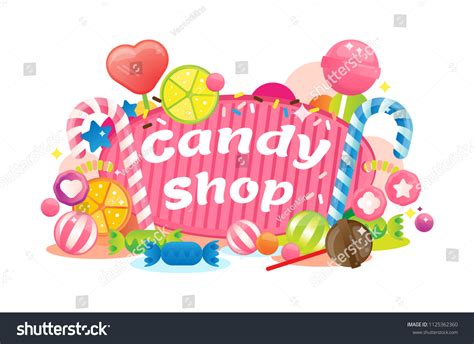 Candy Shop Sign Text Front 的图像结果