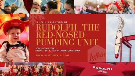 Lufkins Lighting of Rudolph the Red-Nosed Pumping Unit, 222 E Shepherd ...