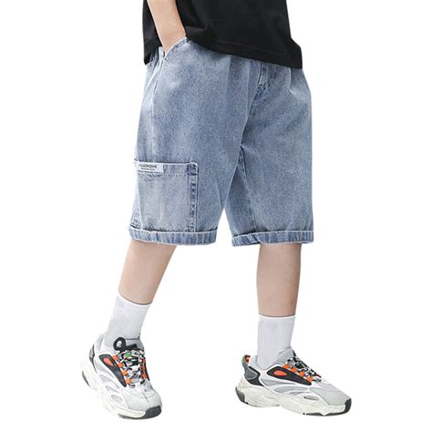 Girls Denim Shorts Size 10-12 Jorts for Teen Boys Y2K Jeans Shorts ...