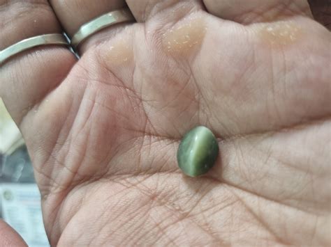 Cat's Eye Stone | Lehsunia stone | 7 Ratti | Ceylon | with Certificate ...