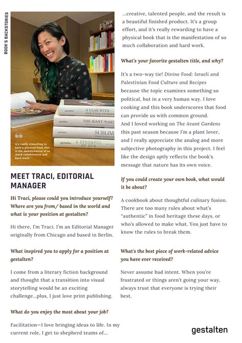 Traci Kim on LinkedIn: I got the opportunity to reflect on why I love making books and the…