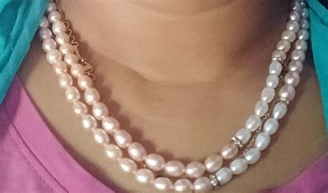 Buy Sri Jagdamba Pearls Dealer Crusty Pearl Necklace Set for Women and ...