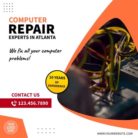 Image result for Computer Repair Advertisement