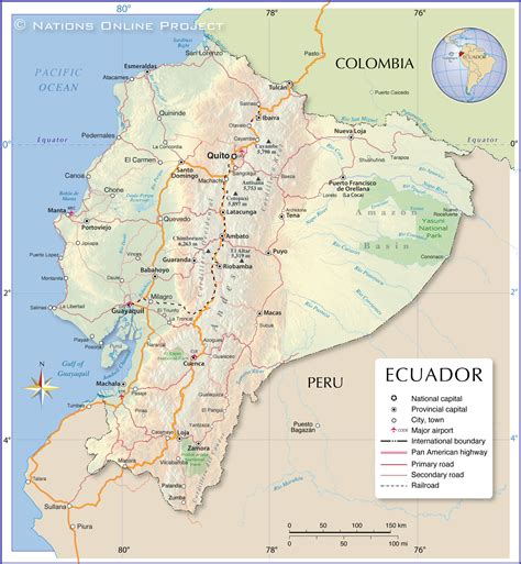 Quito Capital Map