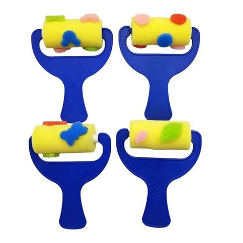 4PC SPONGE ROLLER WITH DESIGN - EKC1838 – Extrokids
