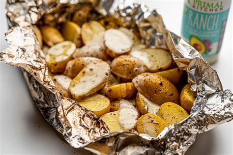 How Long To Grill Potatoes In Foil : Fold the sides of the foil over ...