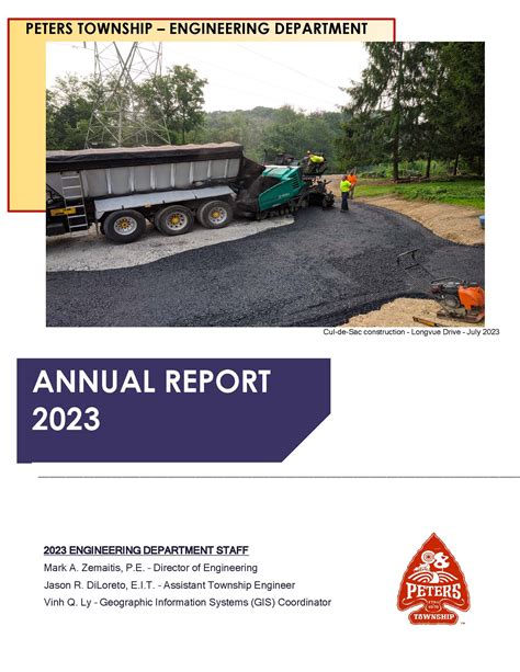 2023 Annual Reports | Peters Township, PA