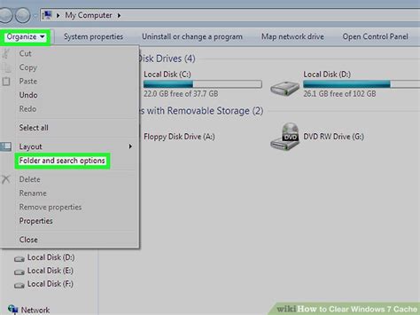 Image result for Clear Cache Windows 7
