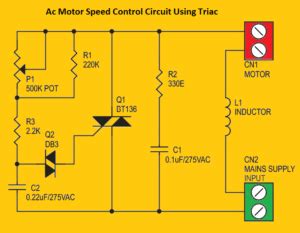 Image result for AC Speed Controller Using Triac