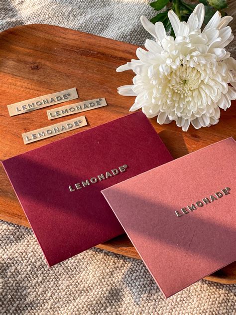 Personalized - Silver stickers - Lemonade - Lemonade