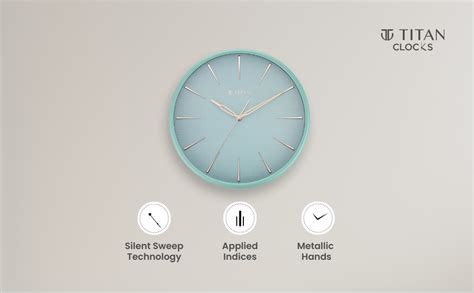 Titan Contemporary Wall Clock