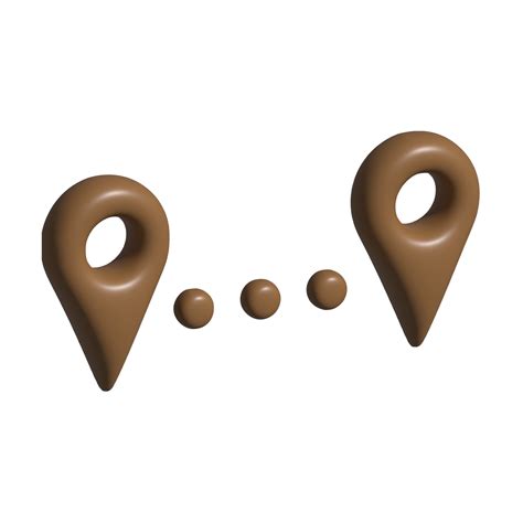 3D Map Pin PNG File 的图像结果