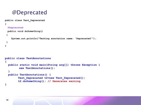 Image result for Java Method Annotations